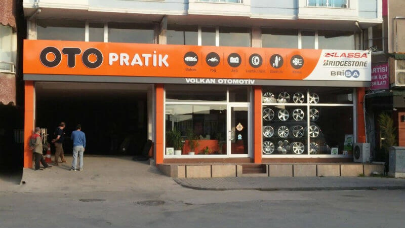 Otopratik Volkan Otomotiv logosu