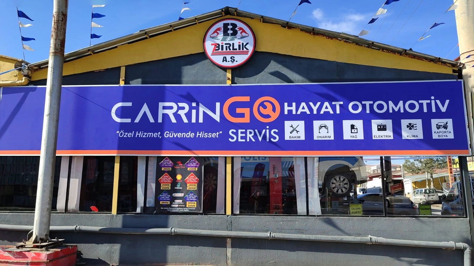 CarrinGO Hayat Oto Servis logosu