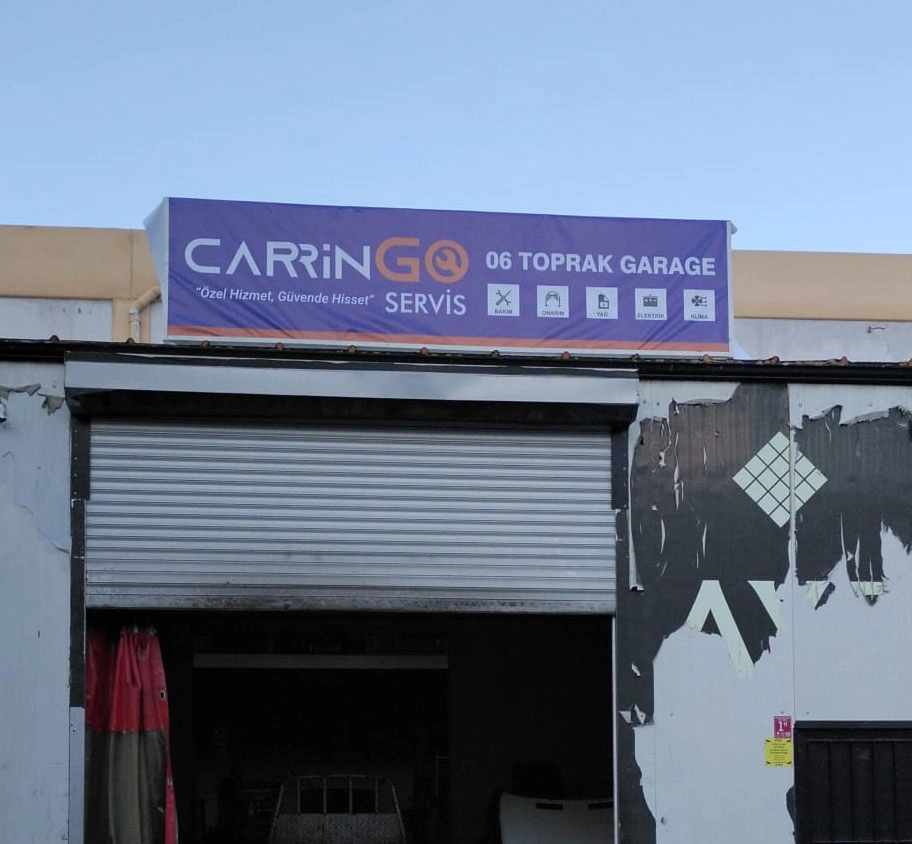 CarrinGO 06 Toprak Garage Oto Servis logosu