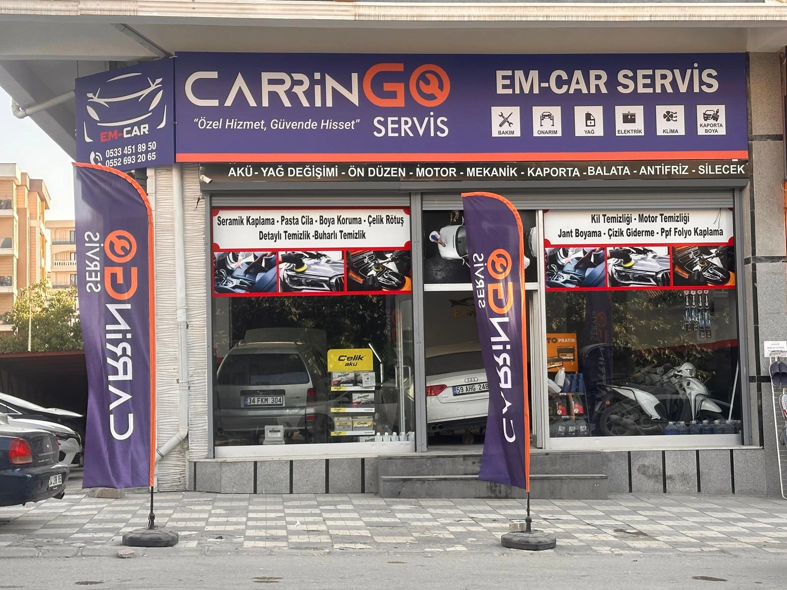 CarrinGO Em-Car Oto Servis logosu