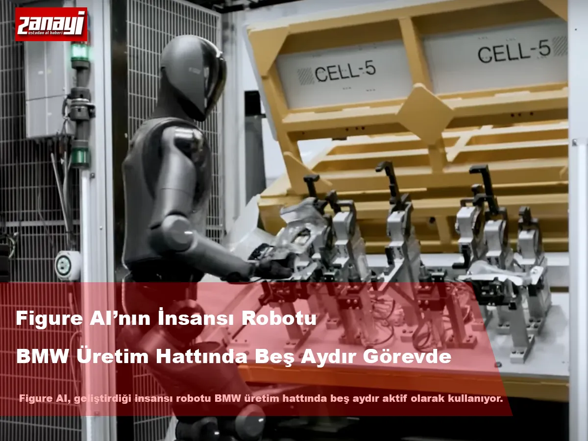 Figure AI’nın İnsansı Robotu BMW Üretim Hattında Beş Aydır Görevde