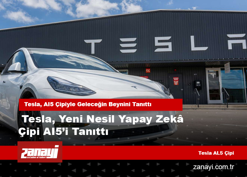 Tesla, Yeni Nesil Yapay Zekâ Çipi AI5’i Tanıttı