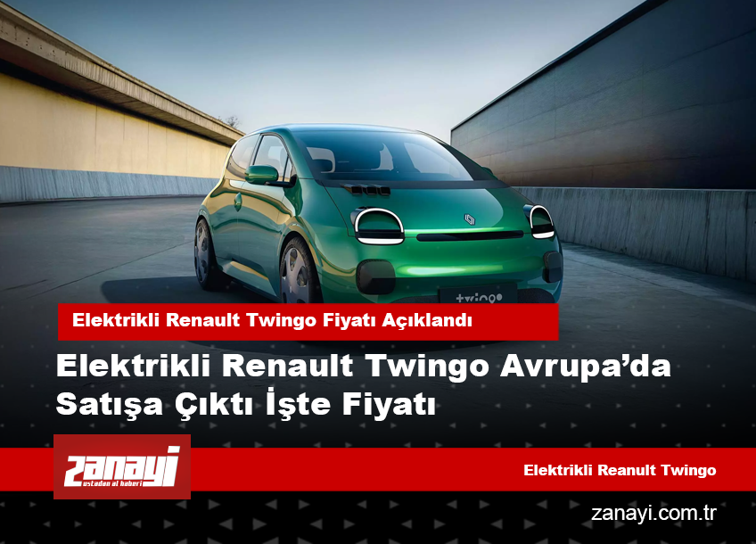 Elektrikli Renault Twingo Avrupa’da Satışa Çıktı İşte Fiyatı