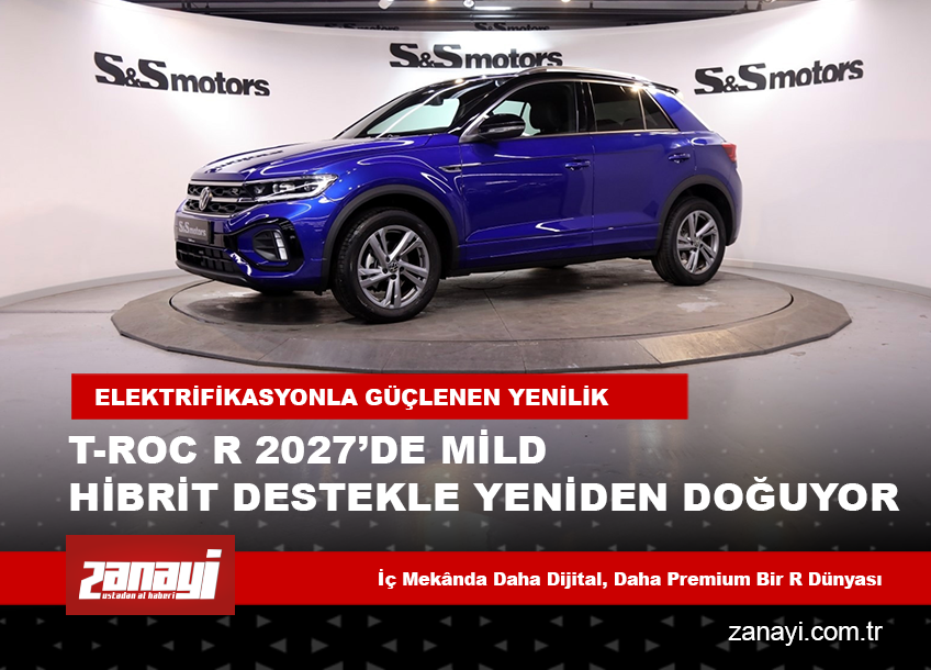 T-Roc R 2027’de Mild Hibrit Destekle Yeniden Doğuyor