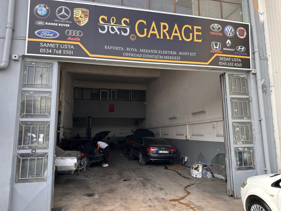 SS Garage Hyundai Özel Servis İvedik logosu