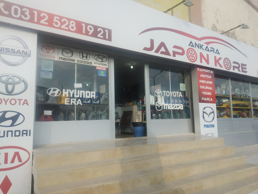 Ankara Japon Kore Oto Yedek Parça logosu