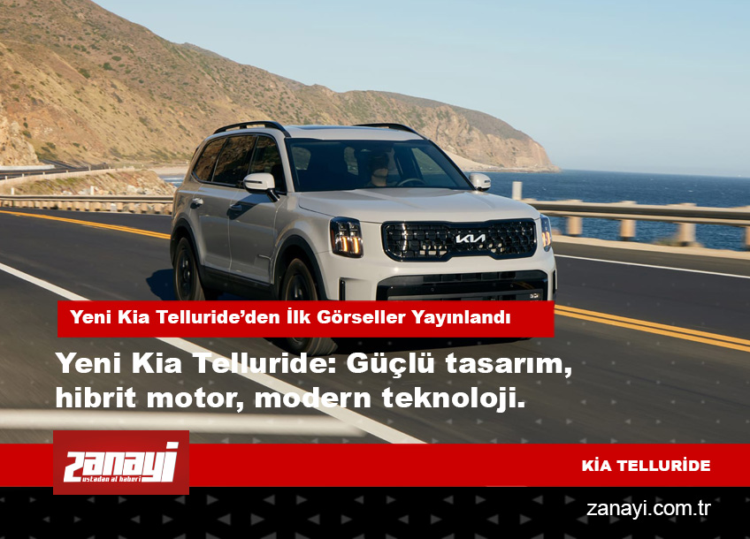 Yeni Kia Telluride’den İlk Görseller Yayınlandı