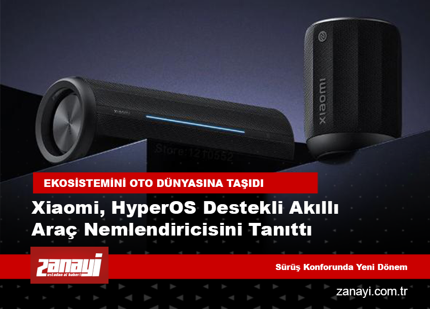 Xiaomi, HyperOS destekli akıllı araç nemlendiricisini tanıttı