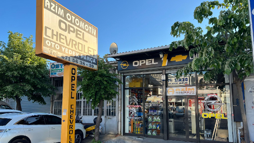 Azim Otomotiv Opel Oto Yedek Parça Bağcılar logosu