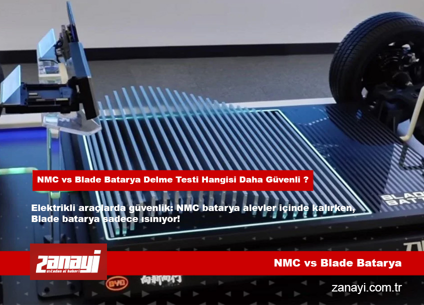 NMC vs Blade Batarya Delme Testi Hangisi Daha Güvenli ?