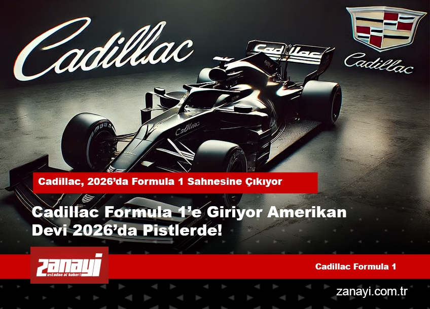 Cadillac Formula 1’e Giriyor Amerikan Devi 2026’da Pistlerde!