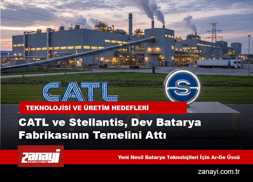 CATL ve Stellantis, İspanya’da 4,1 Milyar Euroluk Dev Batarya Fabrikasının Temelini Attı