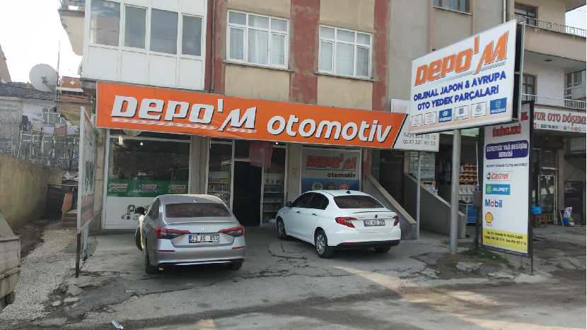 Depom Japon Kore Oto Yedek Parça Elazığ logosu