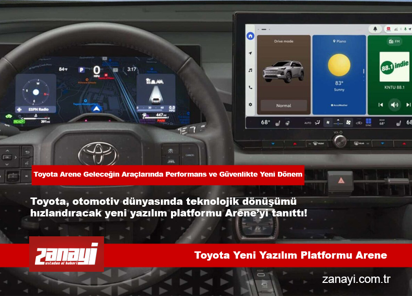 Toyota Arene Geleceğin Araçlarında Performans ve Güvenlikte Yeni Dönem