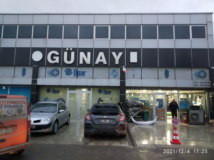 Günay Otomotiv Alfa Romeo Yedek Parça Ankara logosu