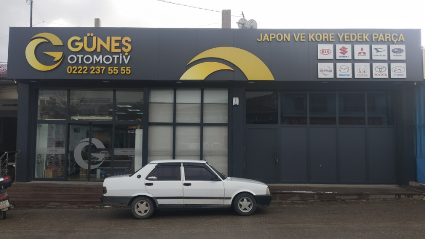 Güneş Otomotiv Japon Kore Yedek Parça Eskişehir logosu