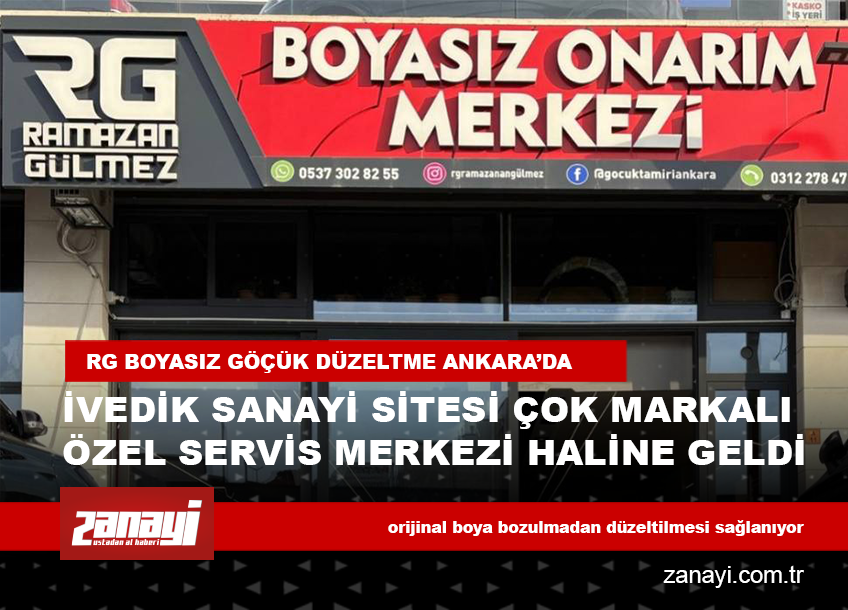 Ankara’da Boyasız Göçük Düzeltme Hizmetlerine İlgi Artıyor: RG Boyasız Göçük Düzeltme 32 Yıllık Tecrübesiyle Dikkat Çekiyor