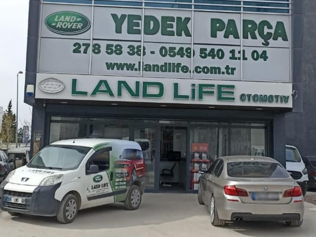Land Rover Yedek Parça Land Life Otomotiv Ankara logosu