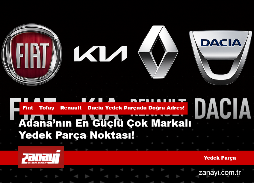 Fiat, Tofaş, Renault ve Dacia Araçlar İçin Yedek Parçada Tek Adres