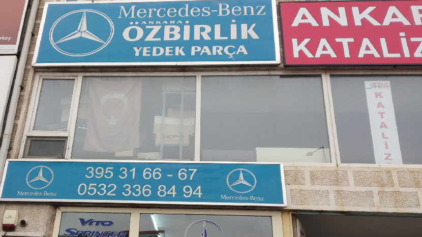Özbirlik Mercedes Oto Yedek Parça Ankara logosu