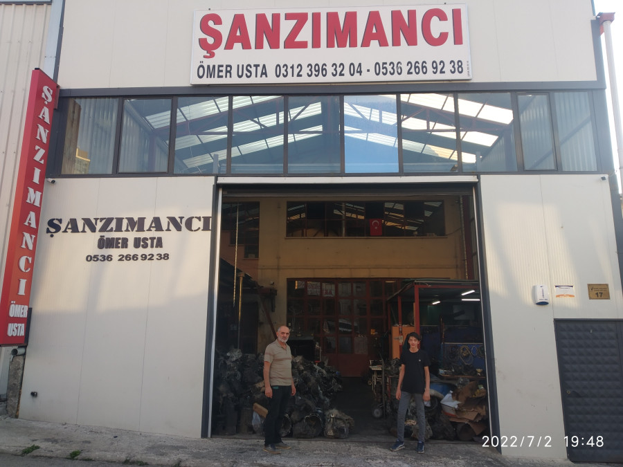 Ankara Manuel Şanzıman Tamiri Ömer Usta logosu
