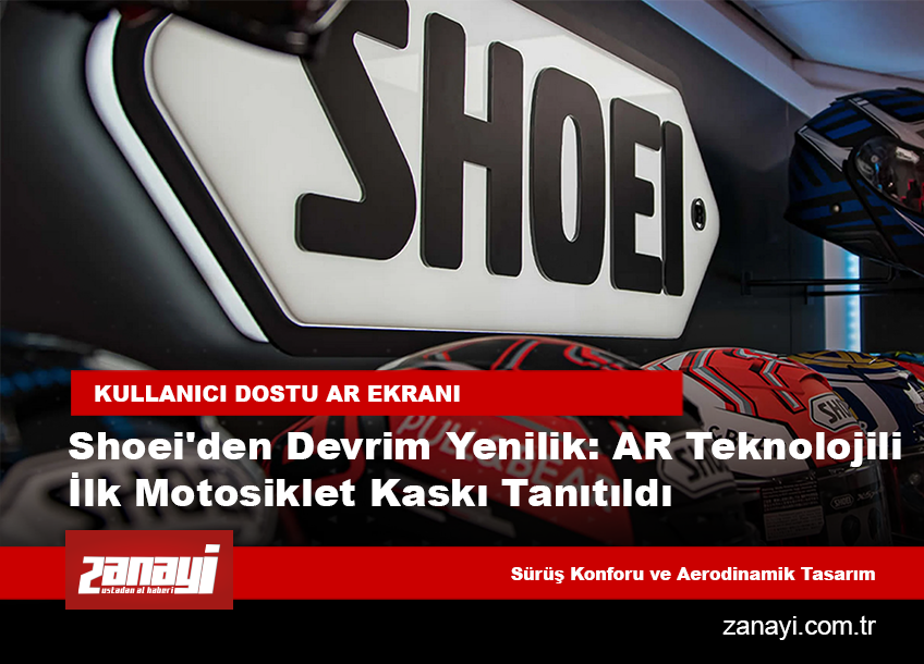 Shoei'den Devrim Niteliğinde Yenilik: AR Teknolojili İlk Motosiklet Kaskı Tanıtıldı