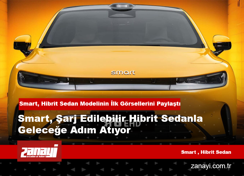 Smart, Hibrit Sedan Modelinin İlk Görsellerini Paylaştı