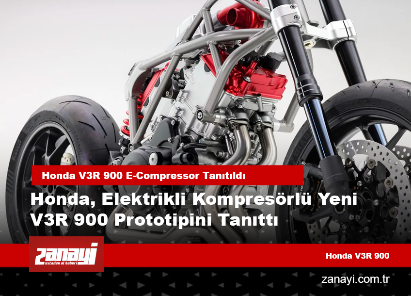 Honda, Elektrikli Kompresörlü Yeni V3R 900 Prototipini Tanıttı