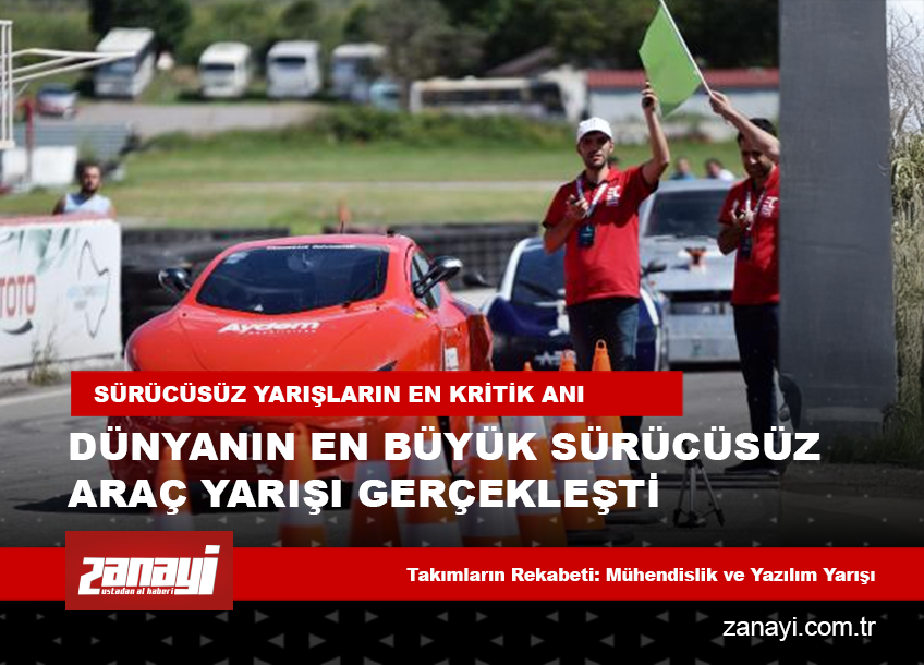Dünyanın En Büyük Sürücüsüz Araç Yarışı Gerçekleşti