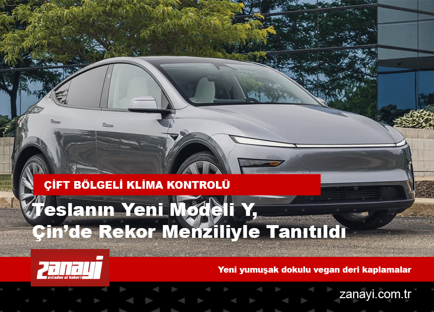 Tesla Model Y, Çin’de Rekor Menziliyle Tanıtıldı
